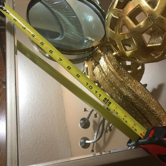 Home Sense, 2 Piece Bundle Set, Gold Accent, Home Decor. Ball & Lrg. Magnify - Picture 4 of 11